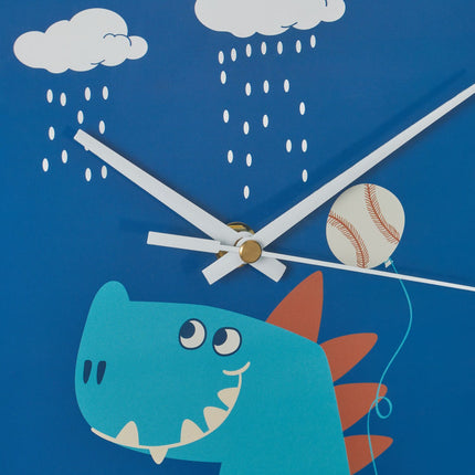 Wall clock Dinosaur for children