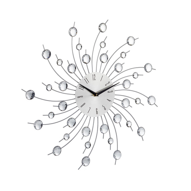 Wanduhr XL mit Glitzer