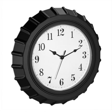 Horloge murale couronne en liège