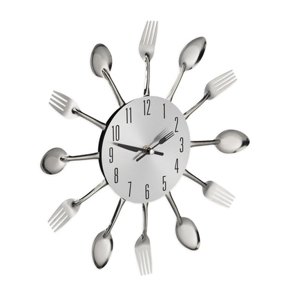 Wanduhr Besteck