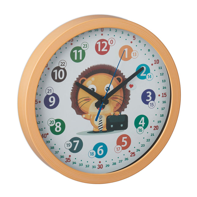 Wanduhr für Kinder "Löwe