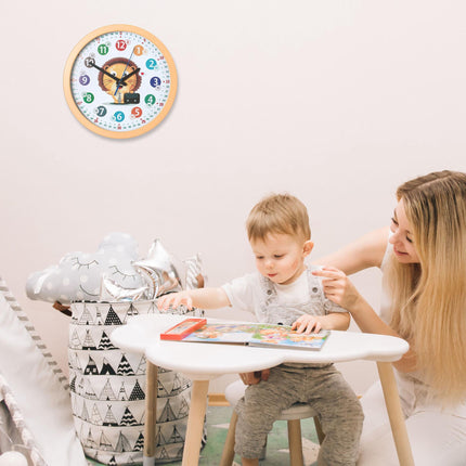 Wanduhr für Kinder "Löwe