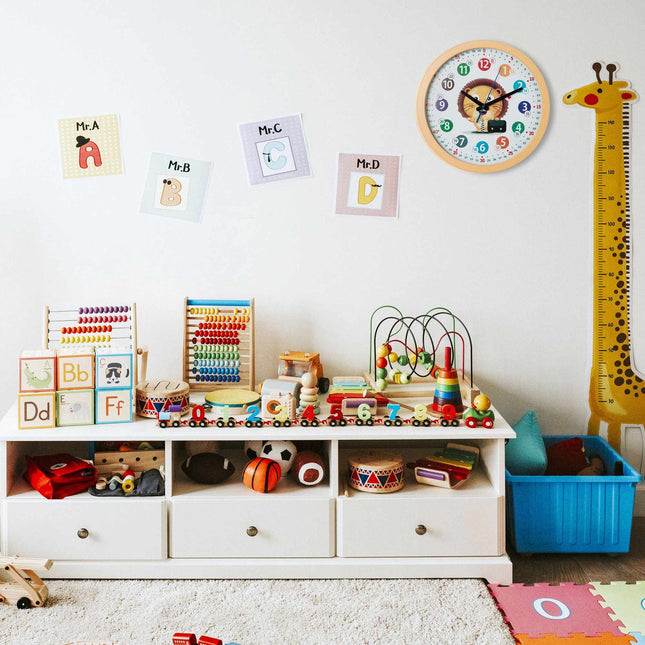 Wanduhr für Kinder "Löwe
