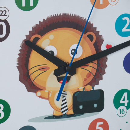 Wanduhr für Kinder "Löwe