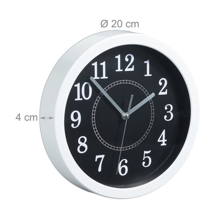Wanduhr rund 20 cm