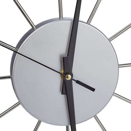 Wanduhr ohne Rahmen