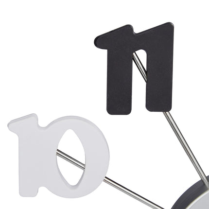 Wanduhr ohne Rahmen