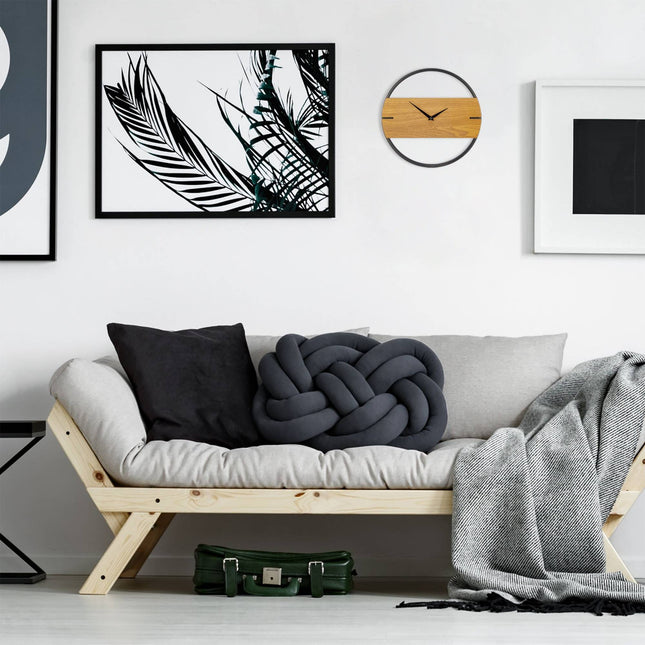 Wanduhr Holzdesign