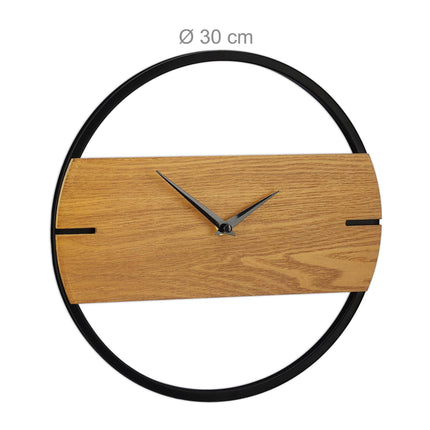 Wanduhr Holzdesign