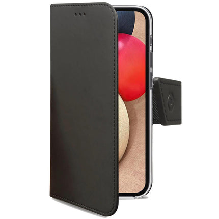 Pouzdro peněženka Galaxy A02s SM-A025F, černá