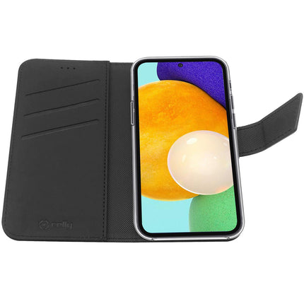 Brieftaschenetui Galaxy A03s Schwarz
