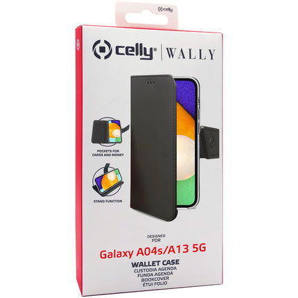 Wallet Case Galaxy A04s / A13 5G Schwarz