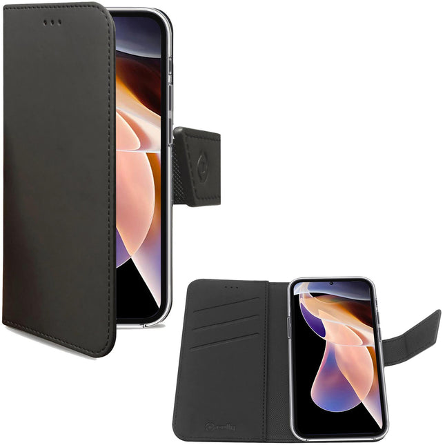Brieftaschenetui Galaxy A13 4G SM-A135F Schwarz
