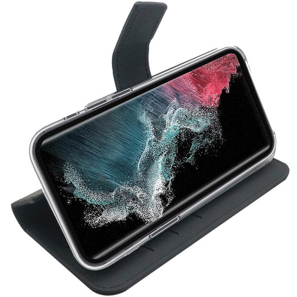 Pouzdro peněženka Galaxy S23 Ultra 5G, černá