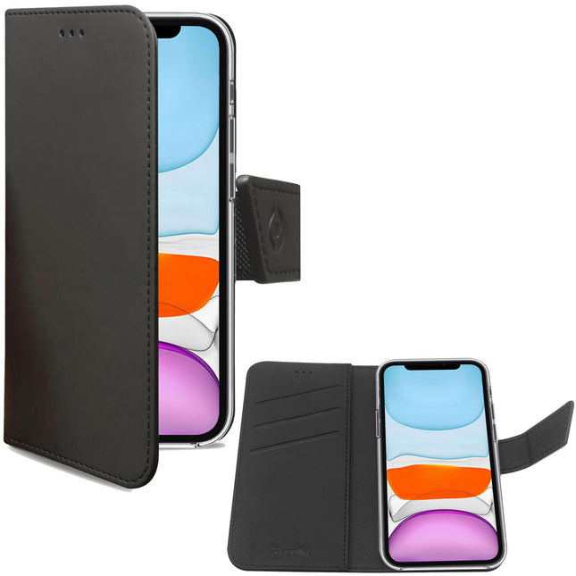 Brieftaschenetui iPhone 11 Schwarz