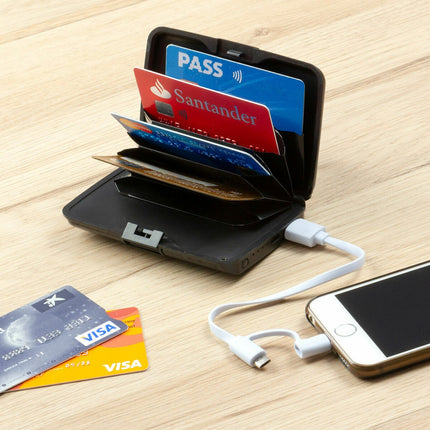 Peněženka s RFID ochranou a power bankou Sbanket InnovaGoods