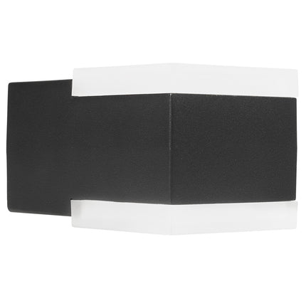 Wall lamp Up-/Downlight Aluminum Black