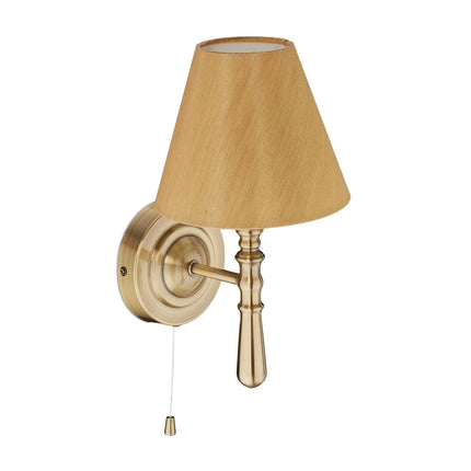 Wall lamp with screen