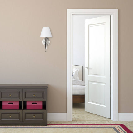 Wall lamp with screen