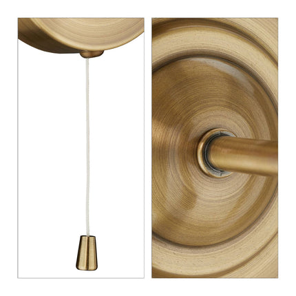 Wall lamp with screen