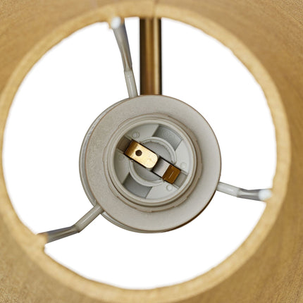 Wall lamp with screen