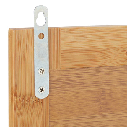 Wall mirror with shelf