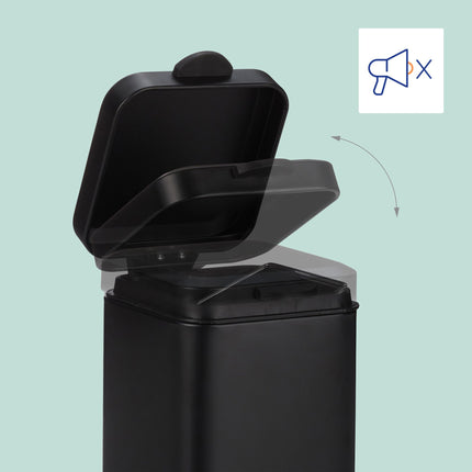 Wandmontierter Badezimmerbehälter 3 Liter