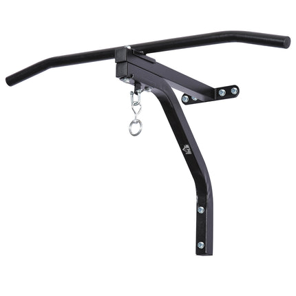 Wall-mounted box holder, steel, 130 kg capacity