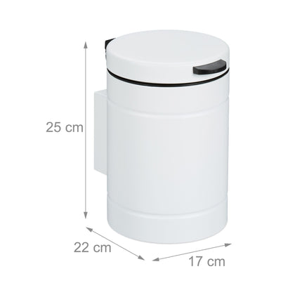 Conteneur cosmétique mural 3 litres