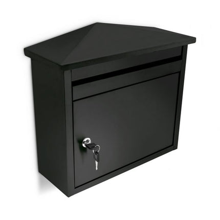 Wandbriefkasten schwarz
