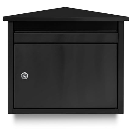 Wandbriefkasten schwarz