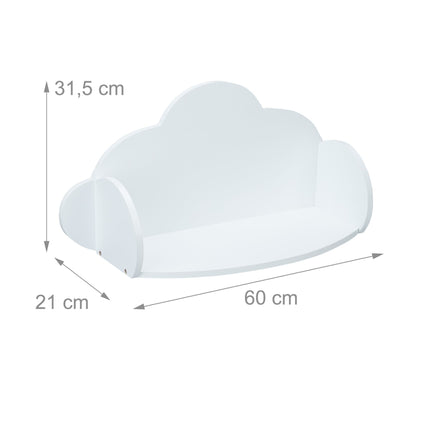 Wall shelf for children