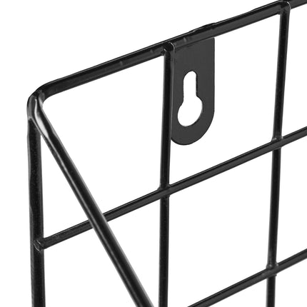 Wall shelf in industrial style 2 shelves