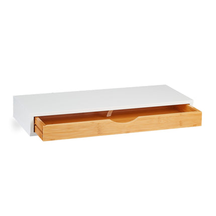 Wall shelf with drawer