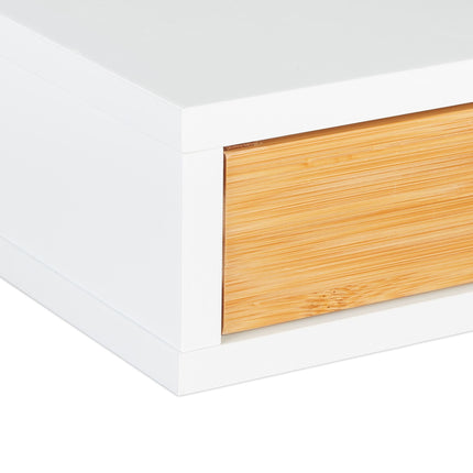 Wall shelf with drawer