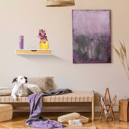 Wall shelf with drawer