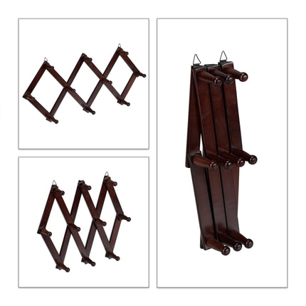 Étagère murale pliable en bois