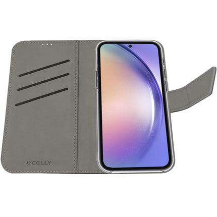 Wally Wallet Case Galaxy A55 5G Schwarz