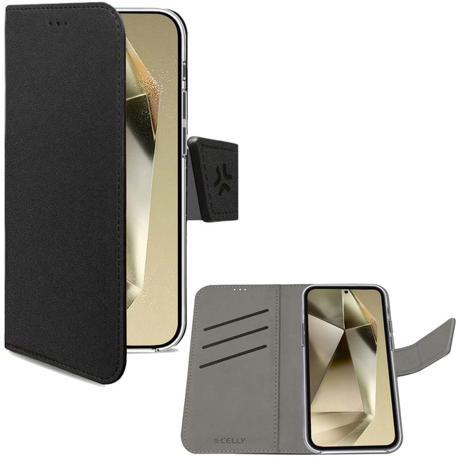 Wally Wallet Case Galaxy S24 Ultra 5G Schwarz