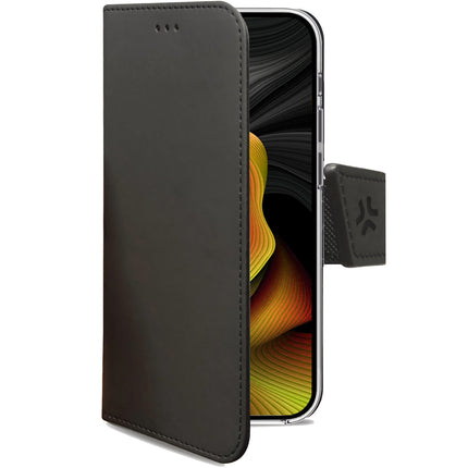 Wally Wallet Case iPhone 15 Pro Max Schwarz