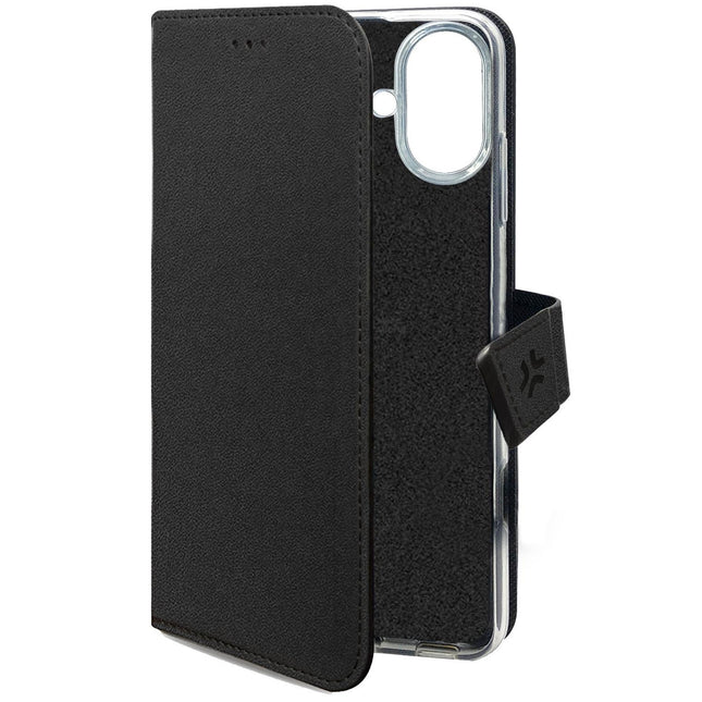Wally Wallet Case iPhone 16e Schwarz