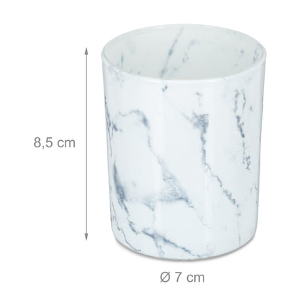Warm light holder white set of 12