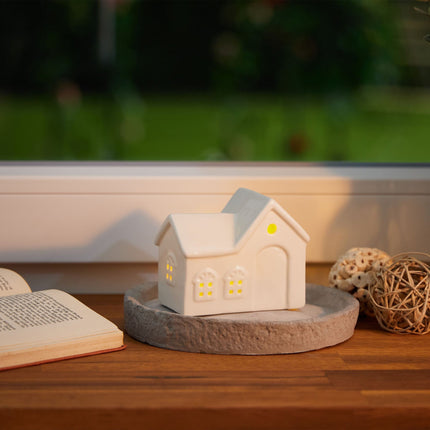 Warm light house ceramics
