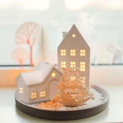 Warm light house ceramics