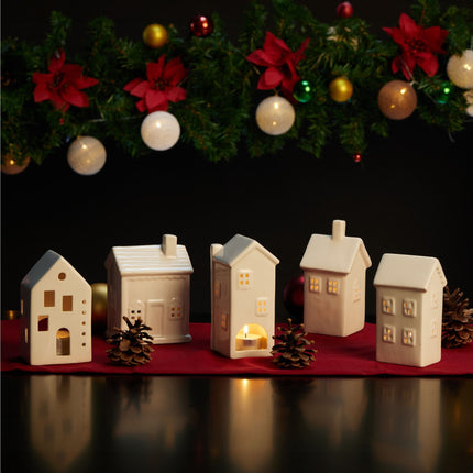 Warm light house ceramics
