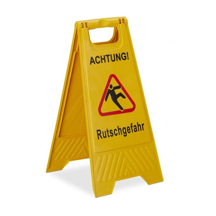 Warning sign Wet floor