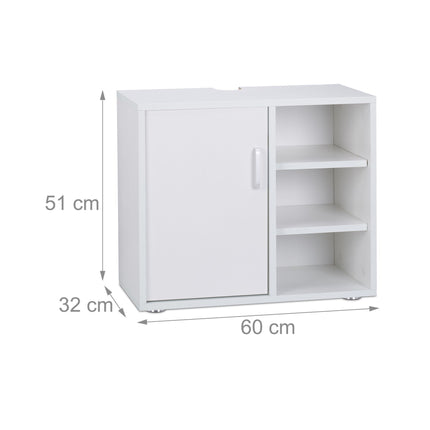 Meuble sous-vasque 4 compartiments