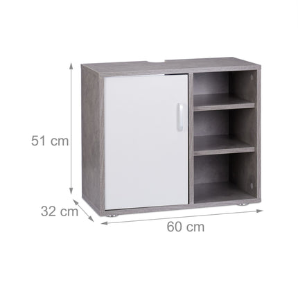Waschbeckenschrank 4 Fächer
