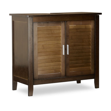 Waschbeckenunterschrank braun LAMELL