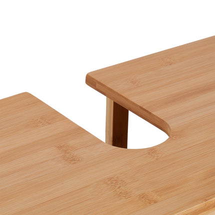 Washbasin cabinet in bamboo